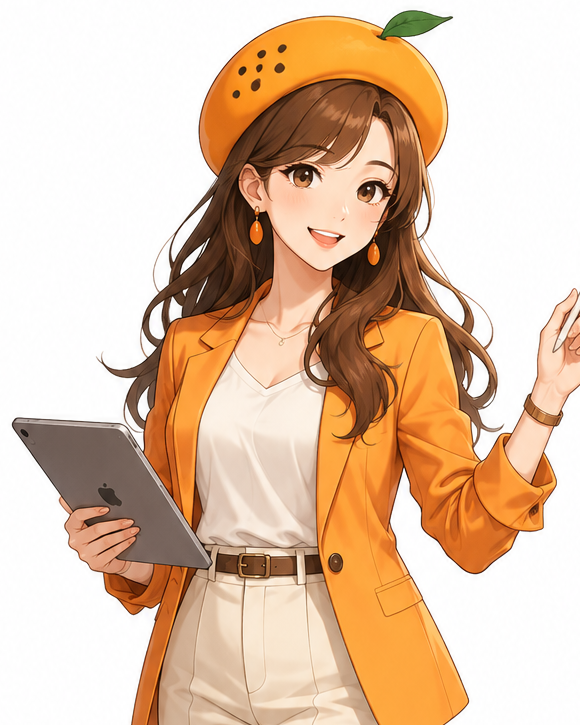 orange. オンライン秘書